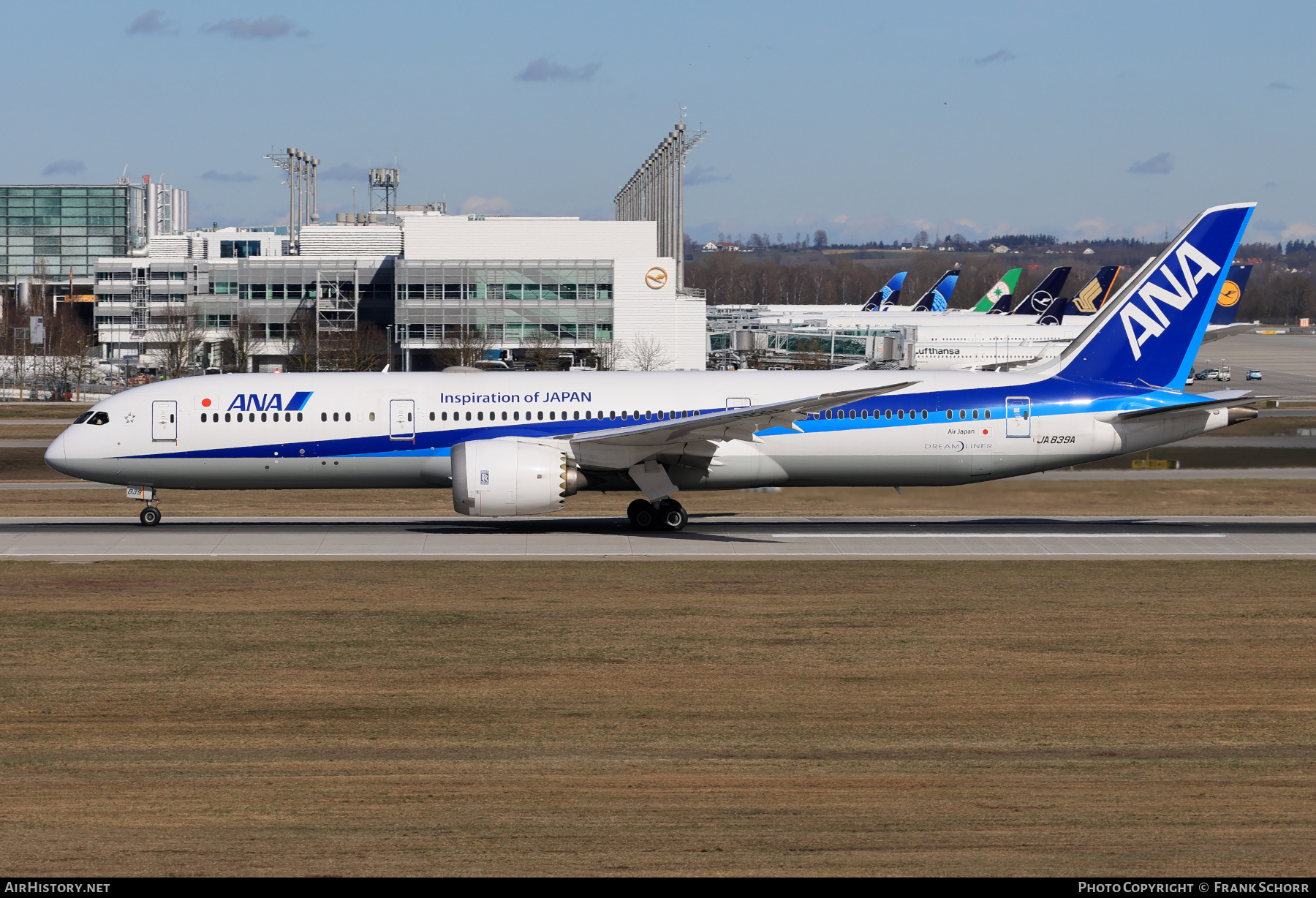 Aircraft Photo of JA839A | Boeing 787-9 Dreamliner | All Nippon Airways - ANA | AirHistory.net #665744