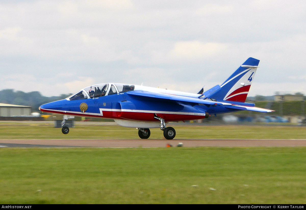 Aircraft Photo of E20 | Dassault-Dornier Alpha Jet E | France - Air Force | AirHistory.net #665746