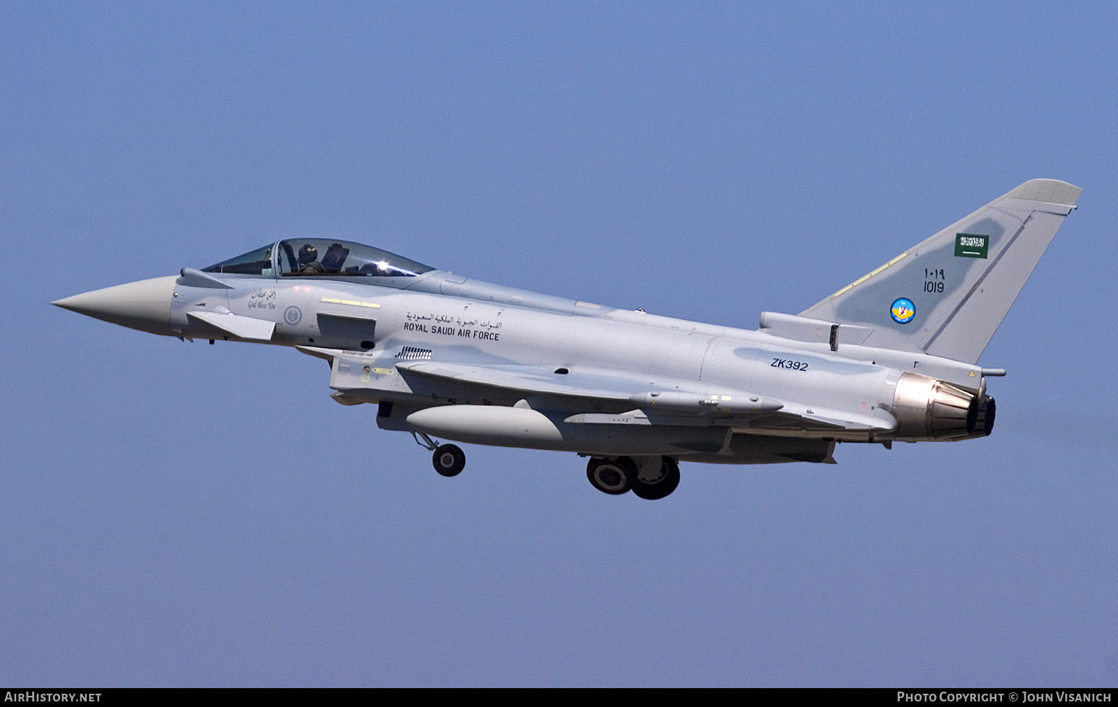 Aircraft Photo of 1019 | Eurofighter EF-2000 Typhoon FGR.54 | Saudi Arabia - Air Force | AirHistory.net #665748