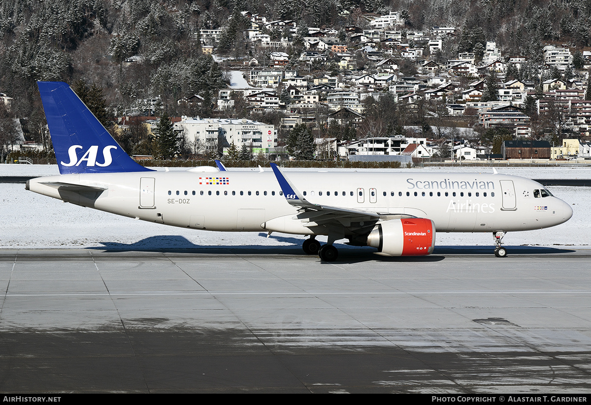 Aircraft Photo of SE-DOZ | Airbus A320-251N | Scandinavian Airlines - SAS | AirHistory.net #665762