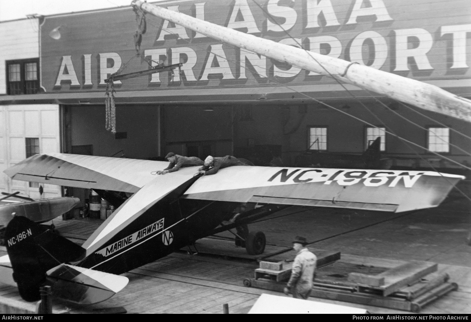 Aircraft Photo of NC196N | Bellanca CH-300 Pacemaker | Marine Airways | AirHistory.net #665767