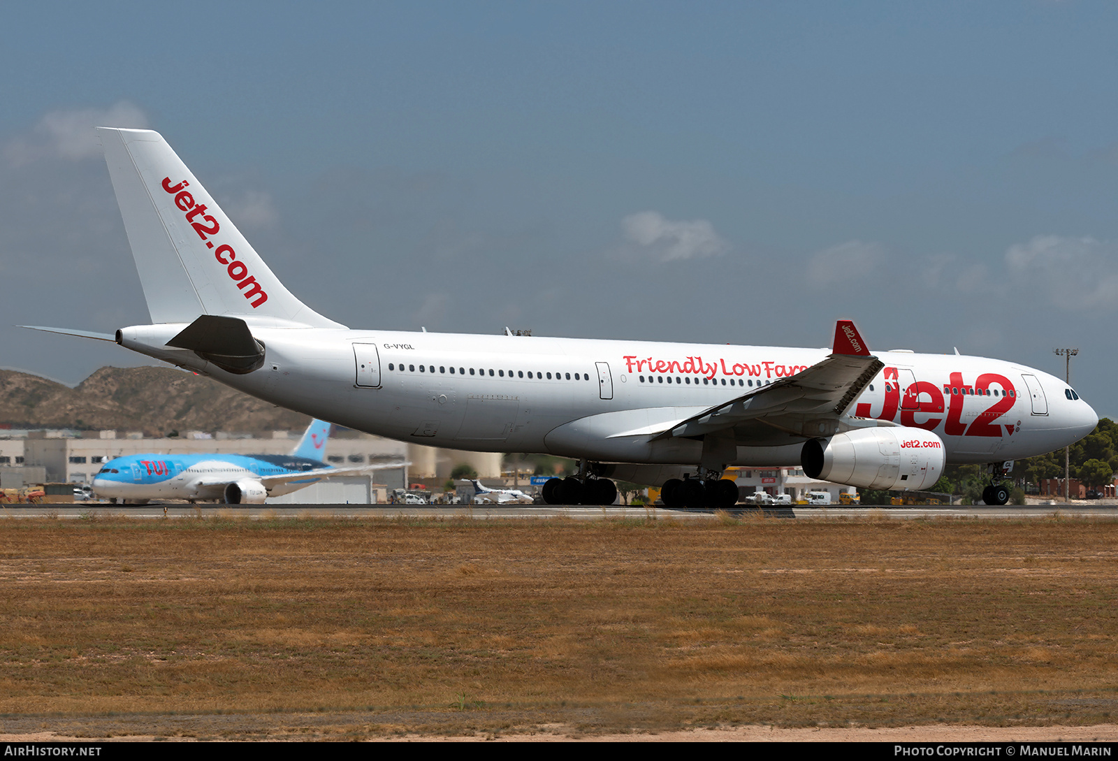 Aircraft Photo of G-VYGL | Airbus A330-243 | Jet2 | AirHistory.net #665770