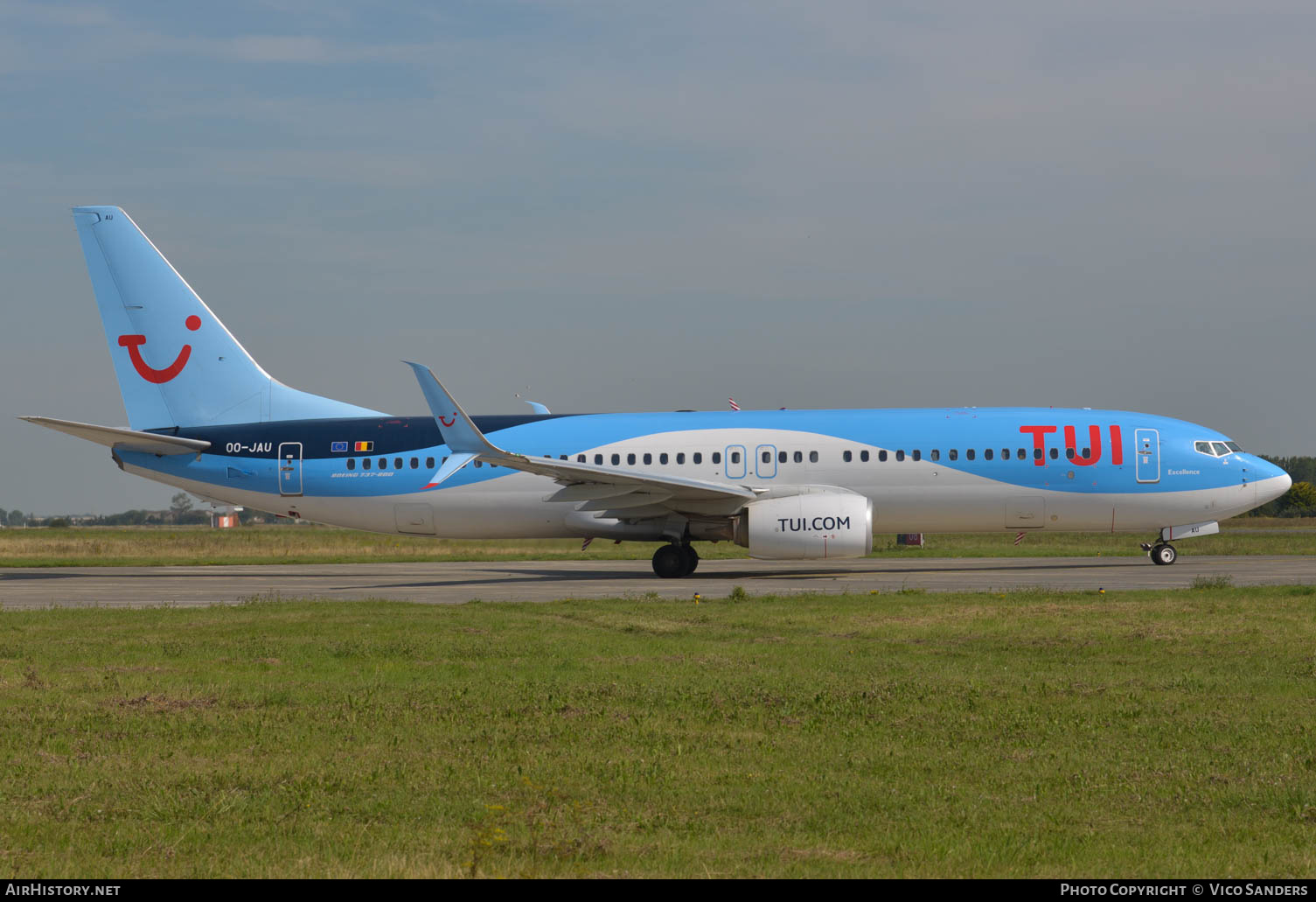 Aircraft Photo of OO-JAU | Boeing 737-8K5 | TUI | AirHistory.net #665782