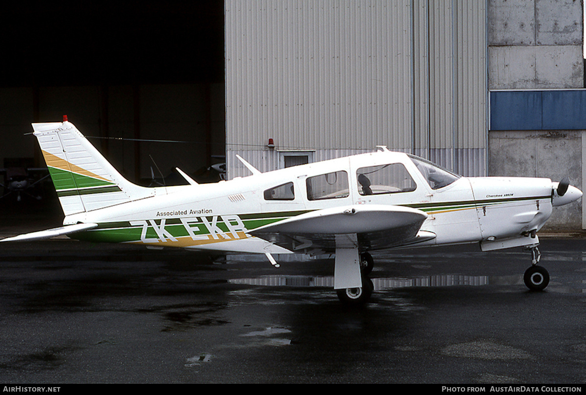 Aircraft Photo of ZK-EKR | Piper PA-28R-200 Cherokee Arrow II | Associated Aviation | AirHistory.net #665785
