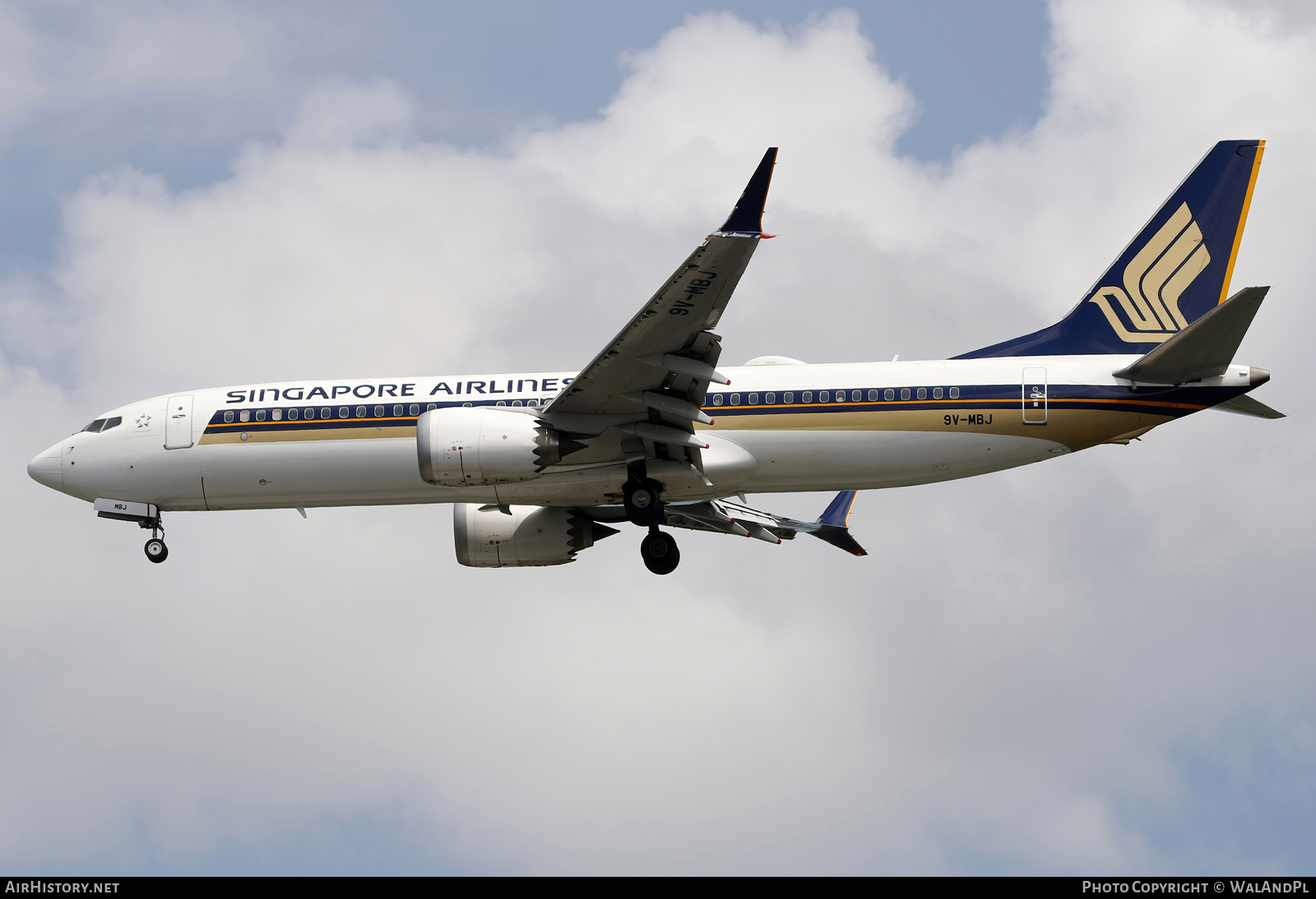 Aircraft Photo of 9V-MBJ | Boeing 737-8 Max 8 | Singapore Airlines | AirHistory.net #665789