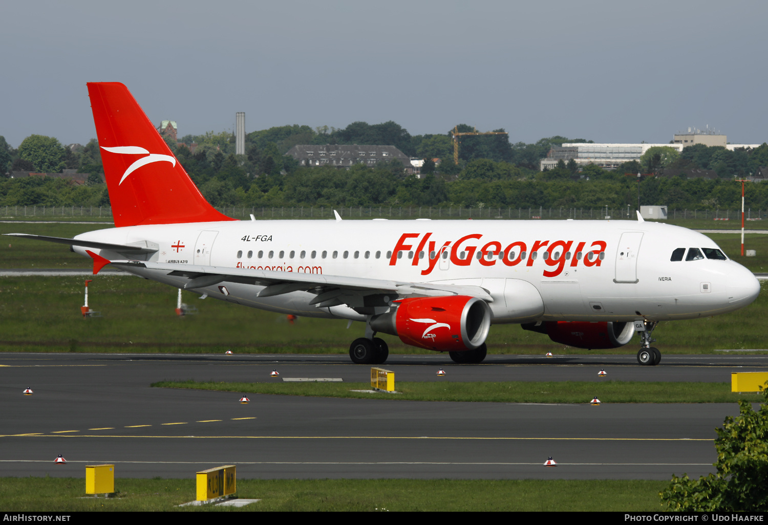 Aircraft Photo of 4L-FGA | Airbus A319-111 | Fly Georgia | AirHistory.net #665797