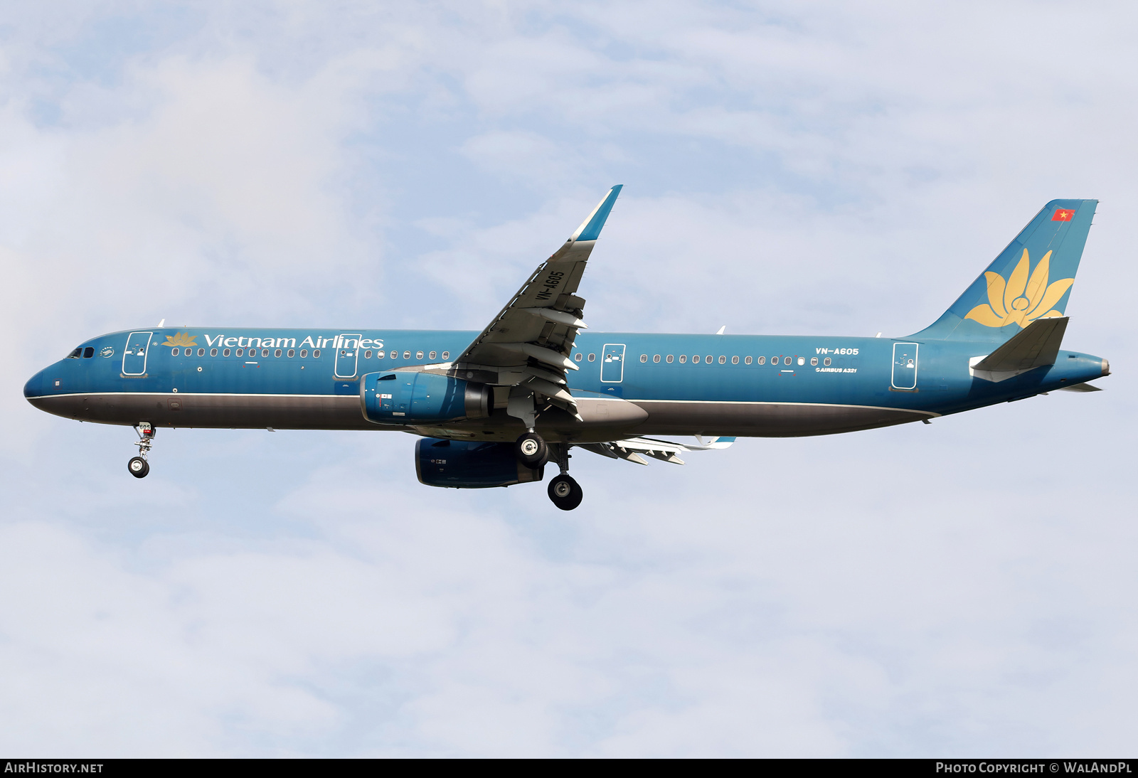 Aircraft Photo of VN-A605 | Airbus A321-231 | Vietnam Airlines | AirHistory.net #665810