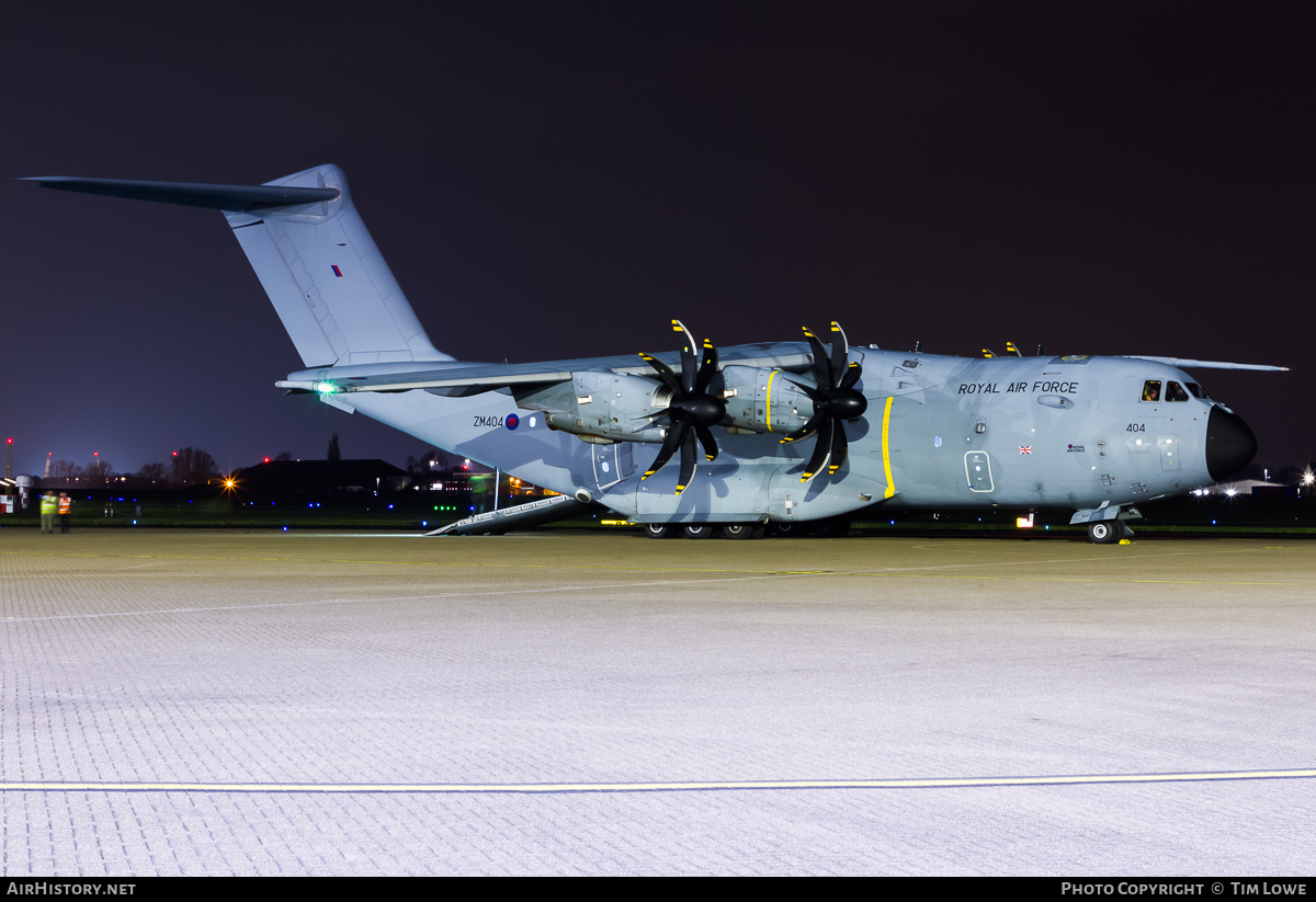 Aircraft Photo of ZM404 | Airbus A400M Atlas C1 | UK - Air Force | AirHistory.net #665821