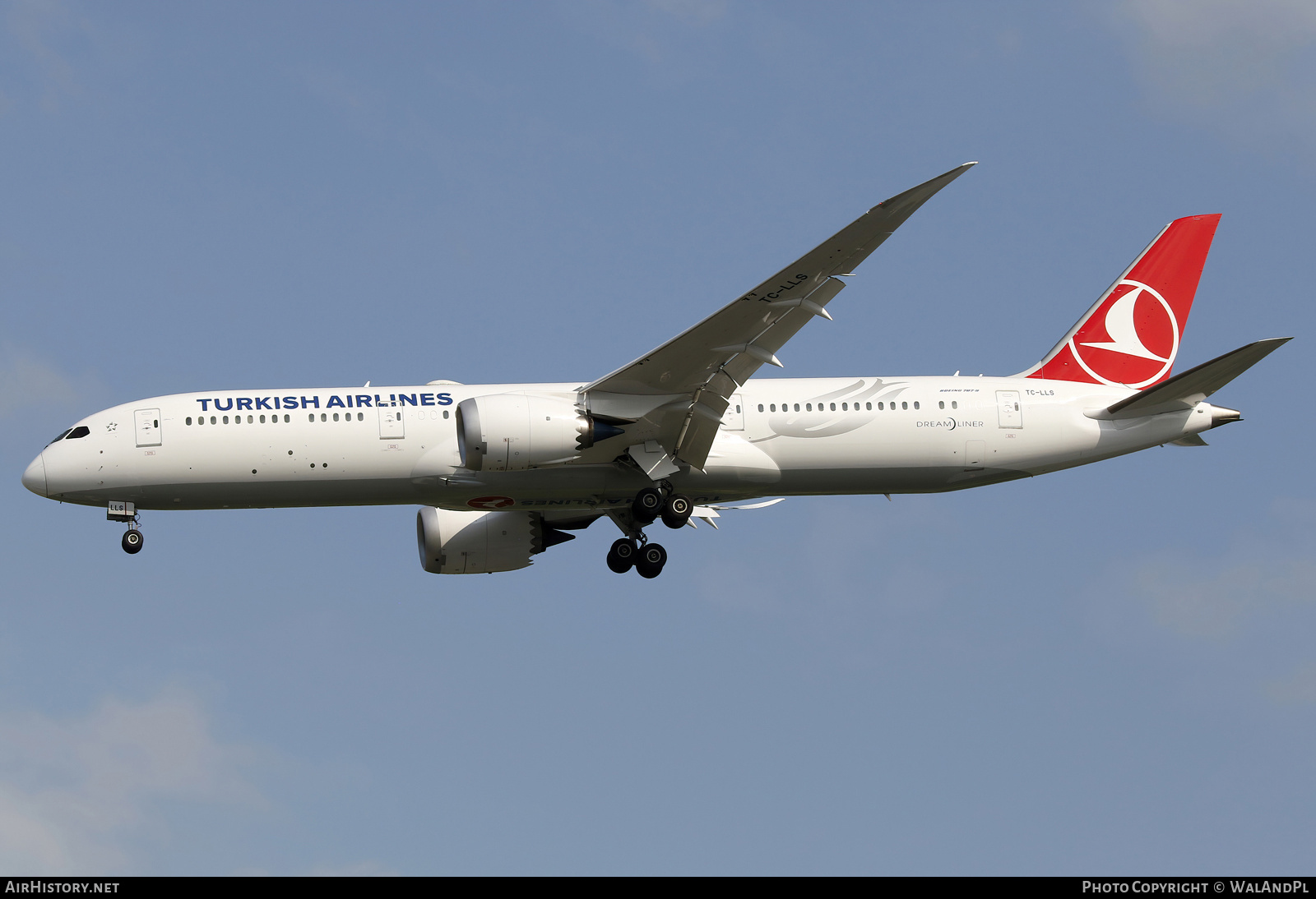Aircraft Photo of TC-LLS | Boeing 787-9 Dreamliner | Turkish Airlines | AirHistory.net #665826
