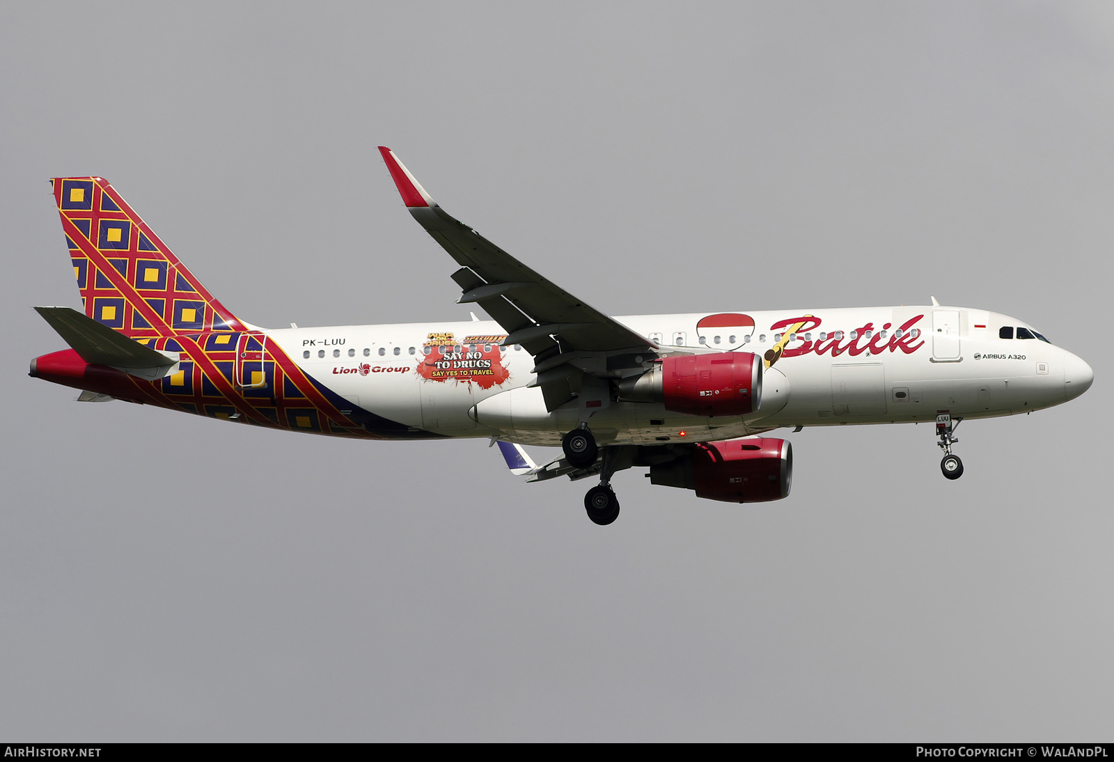 Aircraft Photo of PK-LUU | Airbus A320-214 | Batik Air | AirHistory.net #665835