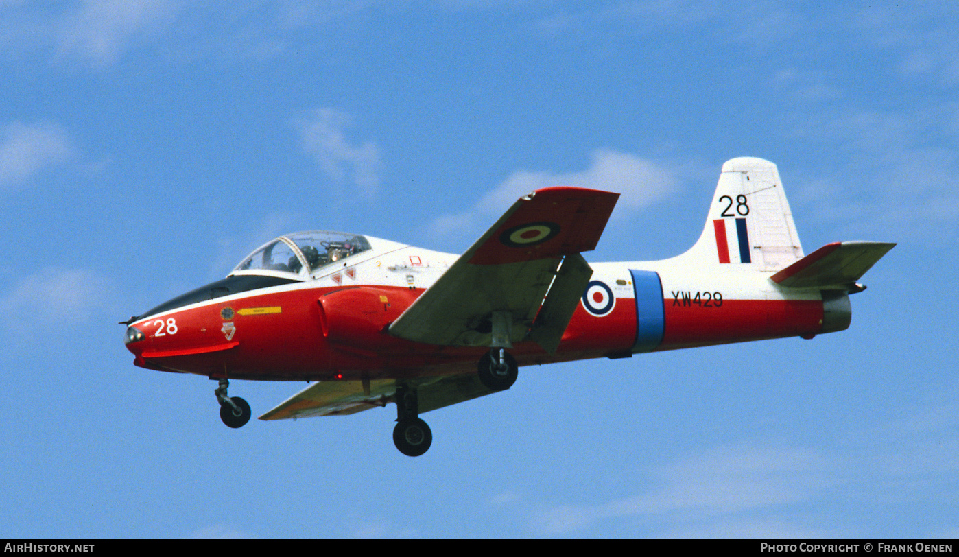 Aircraft Photo of XW429 | BAC 84 Jet Provost T5A | UK - Air Force | AirHistory.net #665837