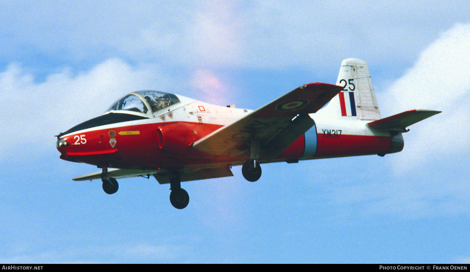 Aircraft Photo of XW317 | BAC 84 Jet Provost T5A | UK - Air Force | AirHistory.net #665839
