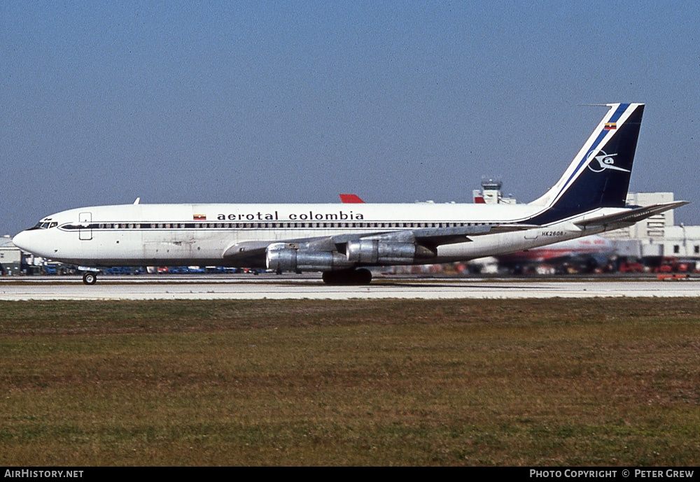 Aircraft Photo of HK-2606 | Boeing 707-373C | Aerotal - Aerolíneas Territoriales de Colombia | AirHistory.net #665851