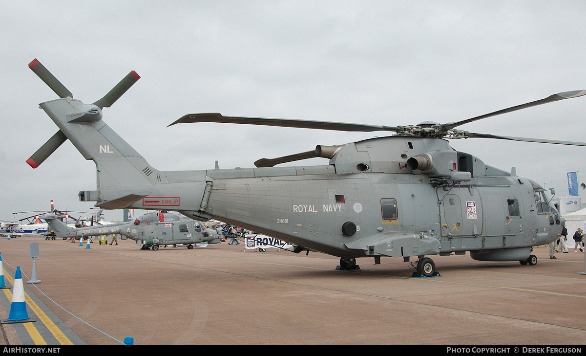 Aircraft Photo of ZH861 | EHI EH101-111 Merlin HM1 | UK - Navy | AirHistory.net #665860