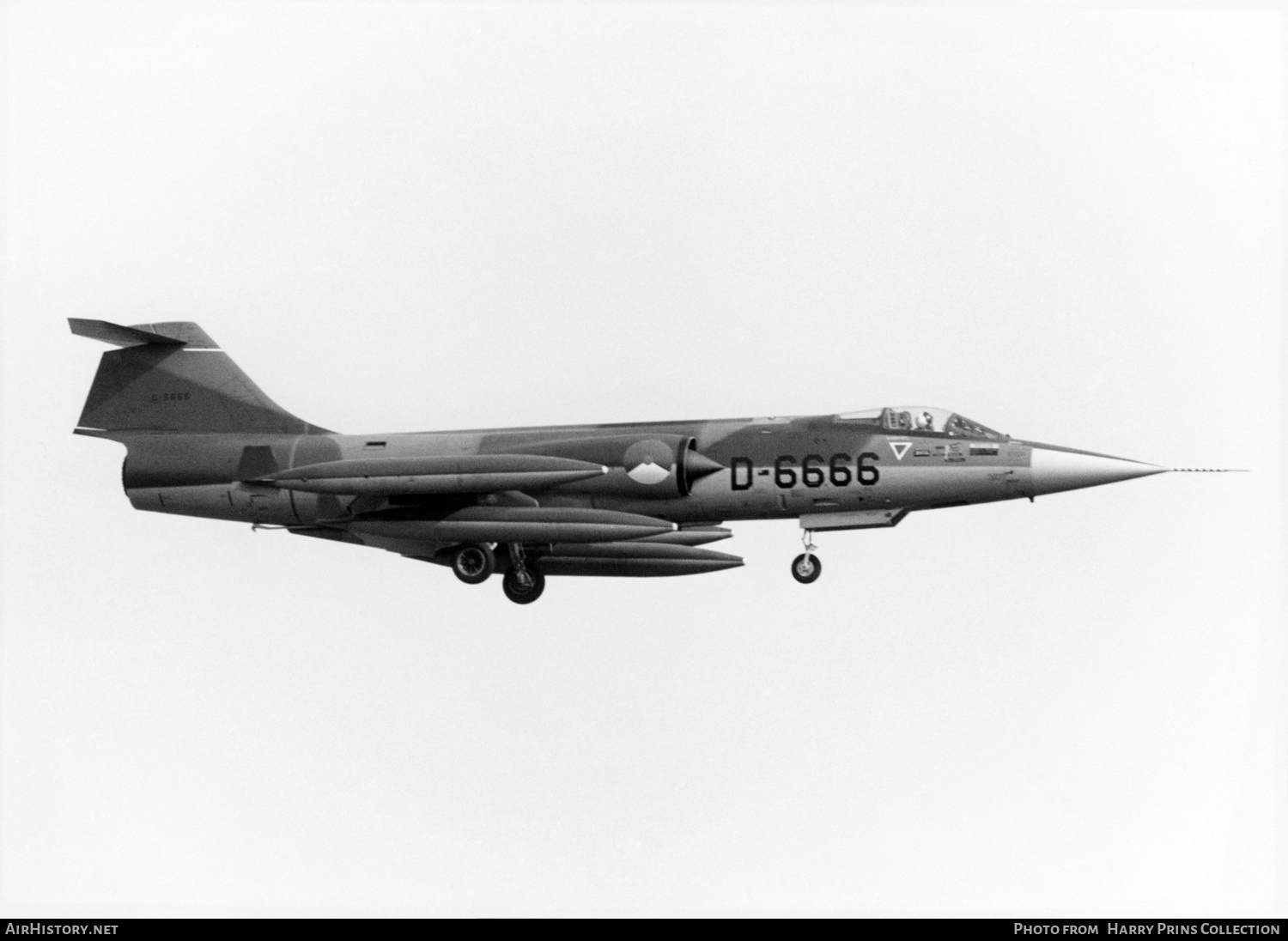 Aircraft Photo of D-6666 | Lockheed F-104G Starfighter | Netherlands - Air Force | AirHistory.net #665863
