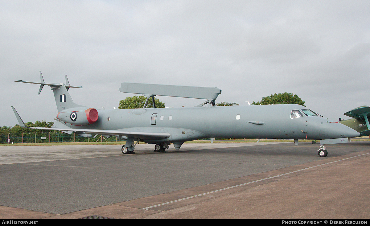 Aircraft Photo of 729 | Embraer EMB-145H AEW&C | Greece - Air Force | AirHistory.net #665866