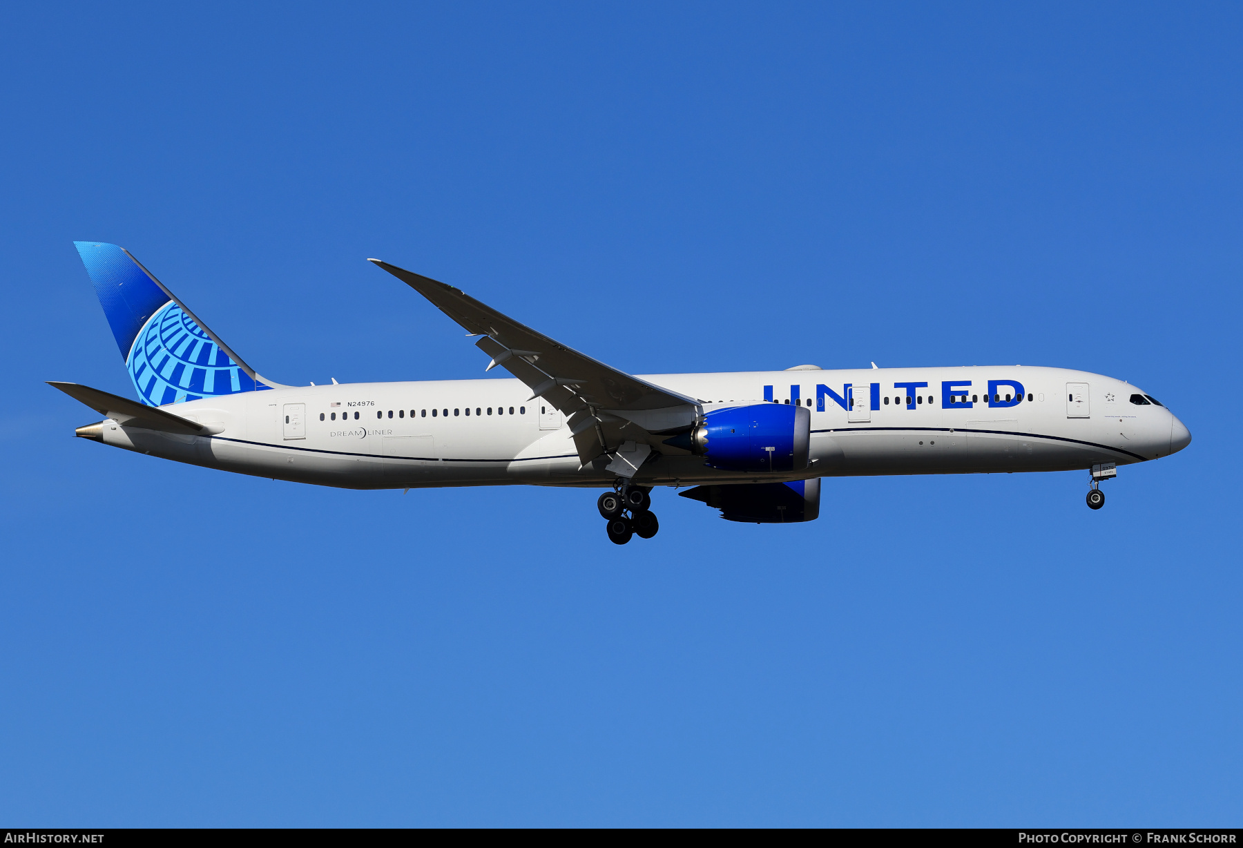 Aircraft Photo of N24976 | Boeing 787-9 Dreamliner | United Airlines | AirHistory.net #665868