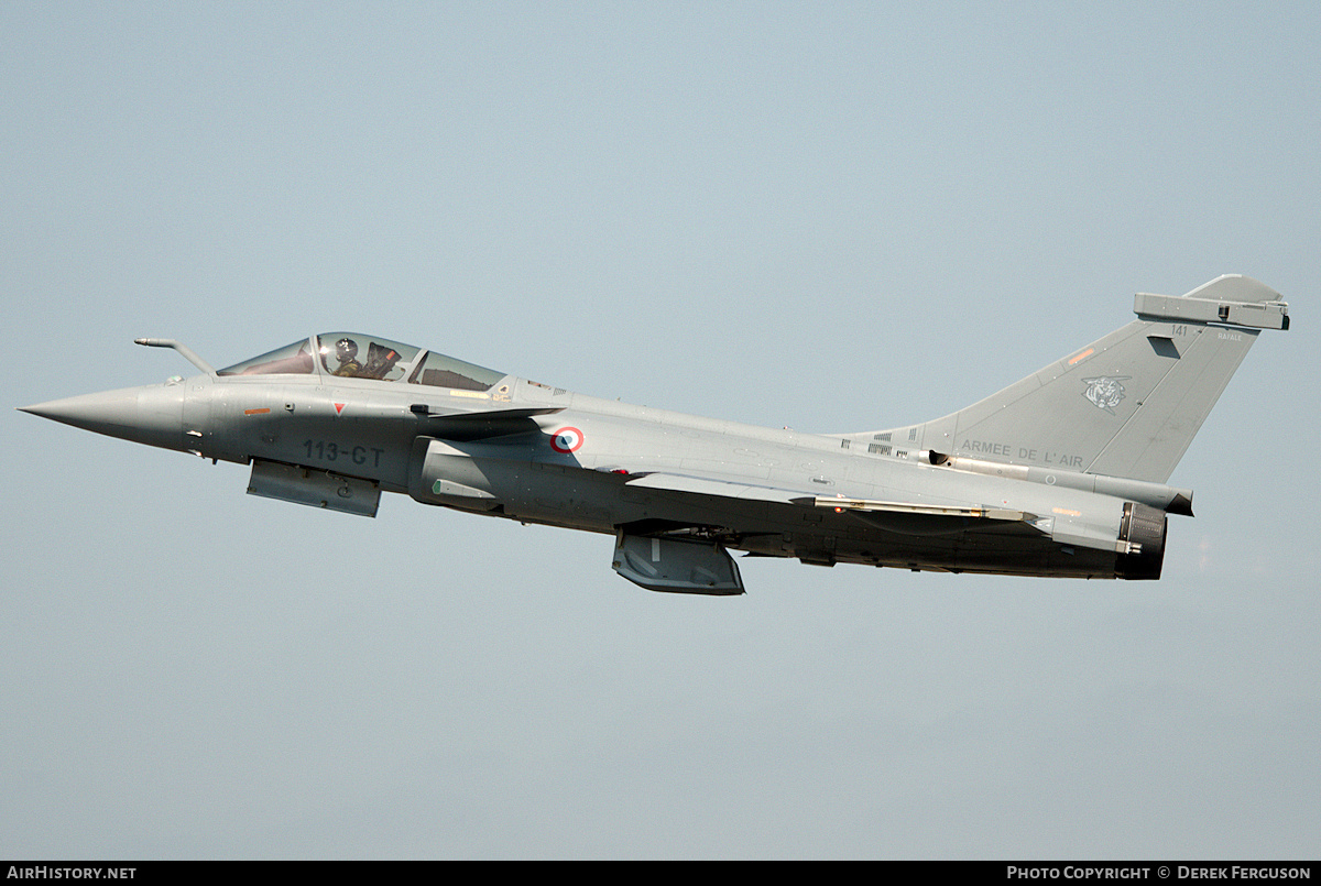 Aircraft Photo of 141 | Dassault Rafale C | France - Air Force | AirHistory.net #665903