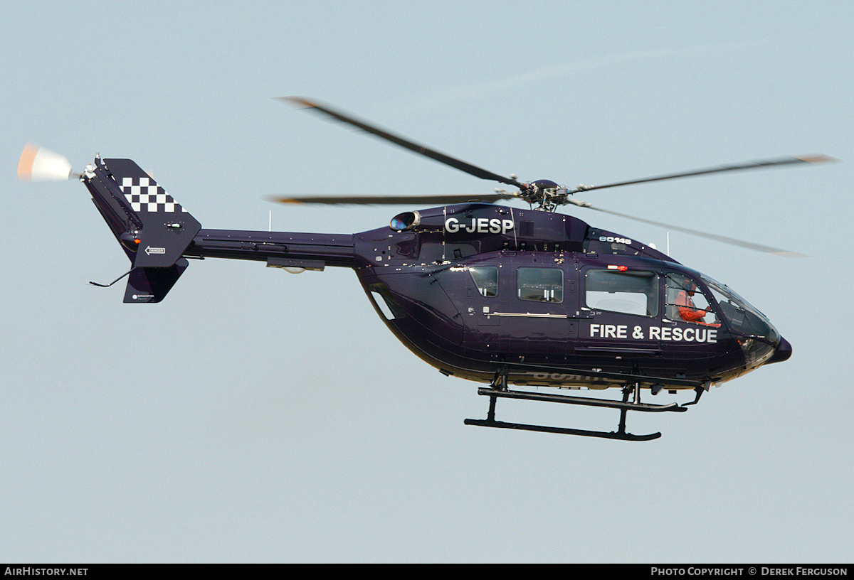 Aircraft Photo of G-JESP | Eurocopter-Kawasaki EC-145 (BK-117C-2) | AirHistory.net #665904