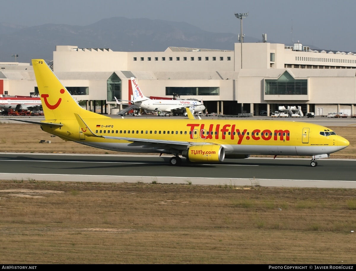 Aircraft Photo of D-AHFQ | Boeing 737-8K5 | TUIfly | AirHistory.net #665907