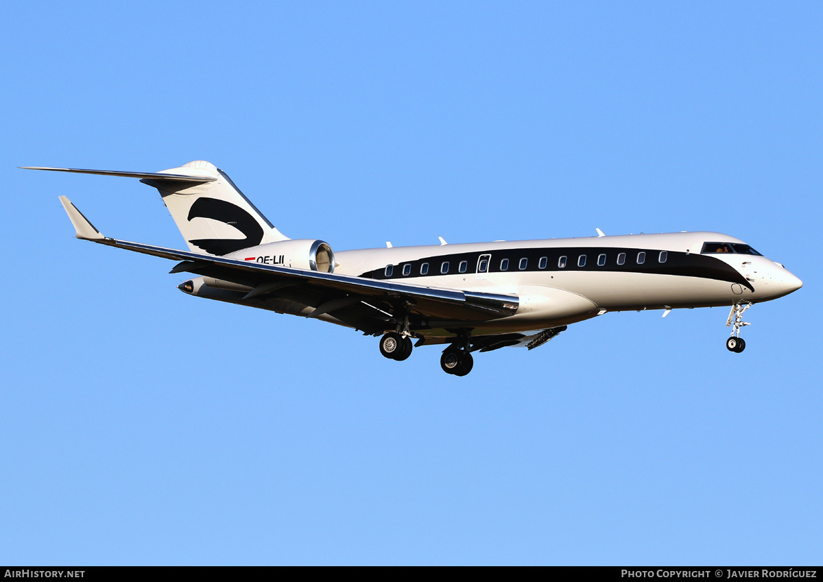 Aircraft Photo of OE-LII | Bombardier Global 6000 (BD-700-1A10) | AirHistory.net #665911