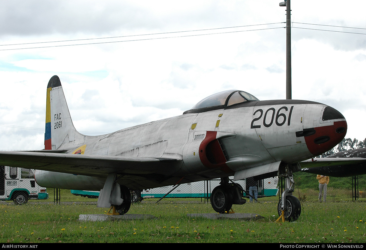 Aircraft Photo of FAC2061 | Lockheed F-80C Shooting Star | Colombia - Air Force | AirHistory.net #665912