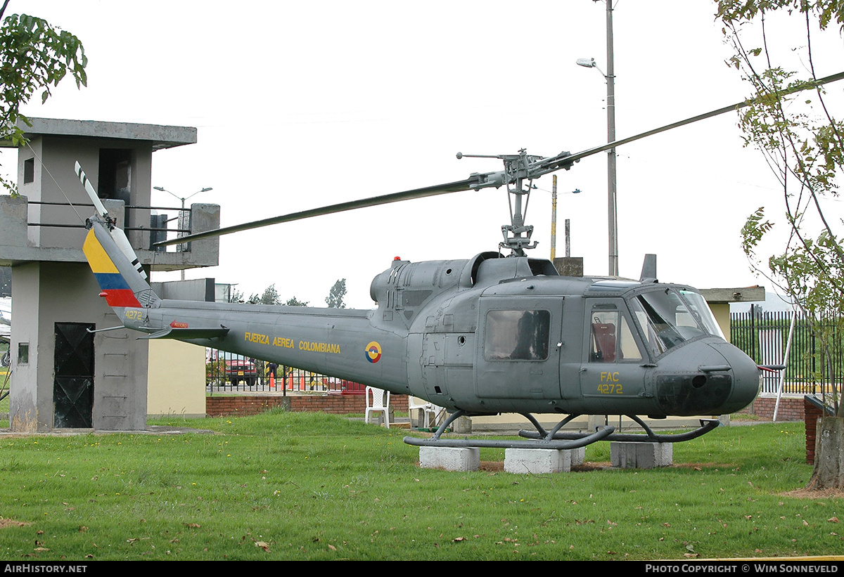 Aircraft Photo of FAC4272 | Bell UH-1B Iroquois | Colombia - Air Force | AirHistory.net #665915
