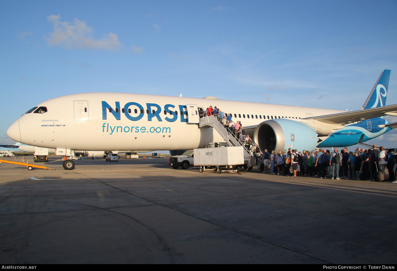 Aircraft Photo of G-CKWN | Boeing 787-9 Dreamliner | Norse Atlantic Airways | AirHistory.net #665926