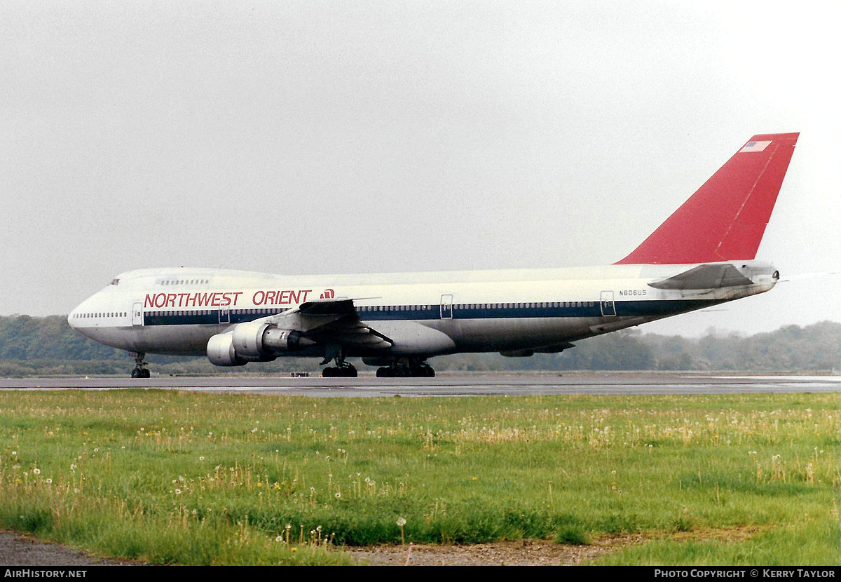Aircraft Photo of N606US | Boeing 747-151 | Northwest Orient Airlines | AirHistory.net #665927