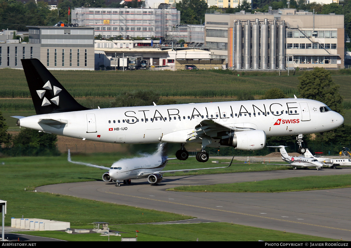 Aircraft Photo of HB-IJO | Airbus A320-214 | Swiss International Air Lines | AirHistory.net #665928