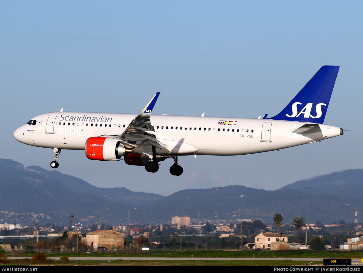 Aircraft Photo of LN-RGL | Airbus A320-251N | Scandinavian Airlines - SAS | AirHistory.net #665936