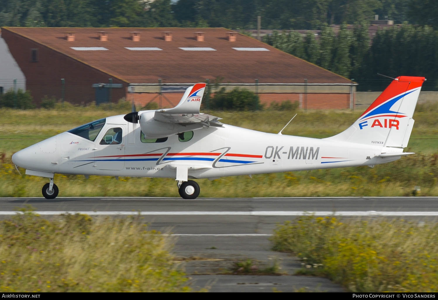 Aircraft Photo of OK-MNM | Tecnam P-2006T | F Air | AirHistory.net #665940