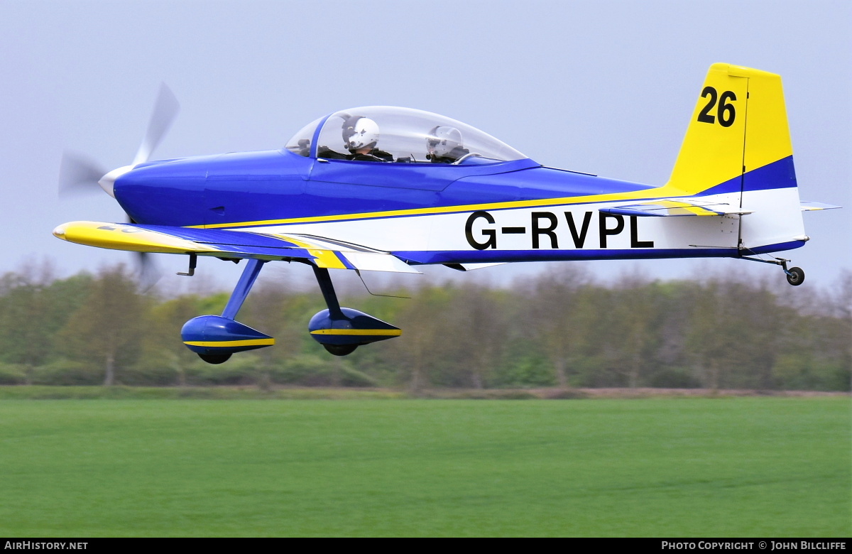 Aircraft Photo of G-RVPL | Van's RV-8 | AirHistory.net #665954