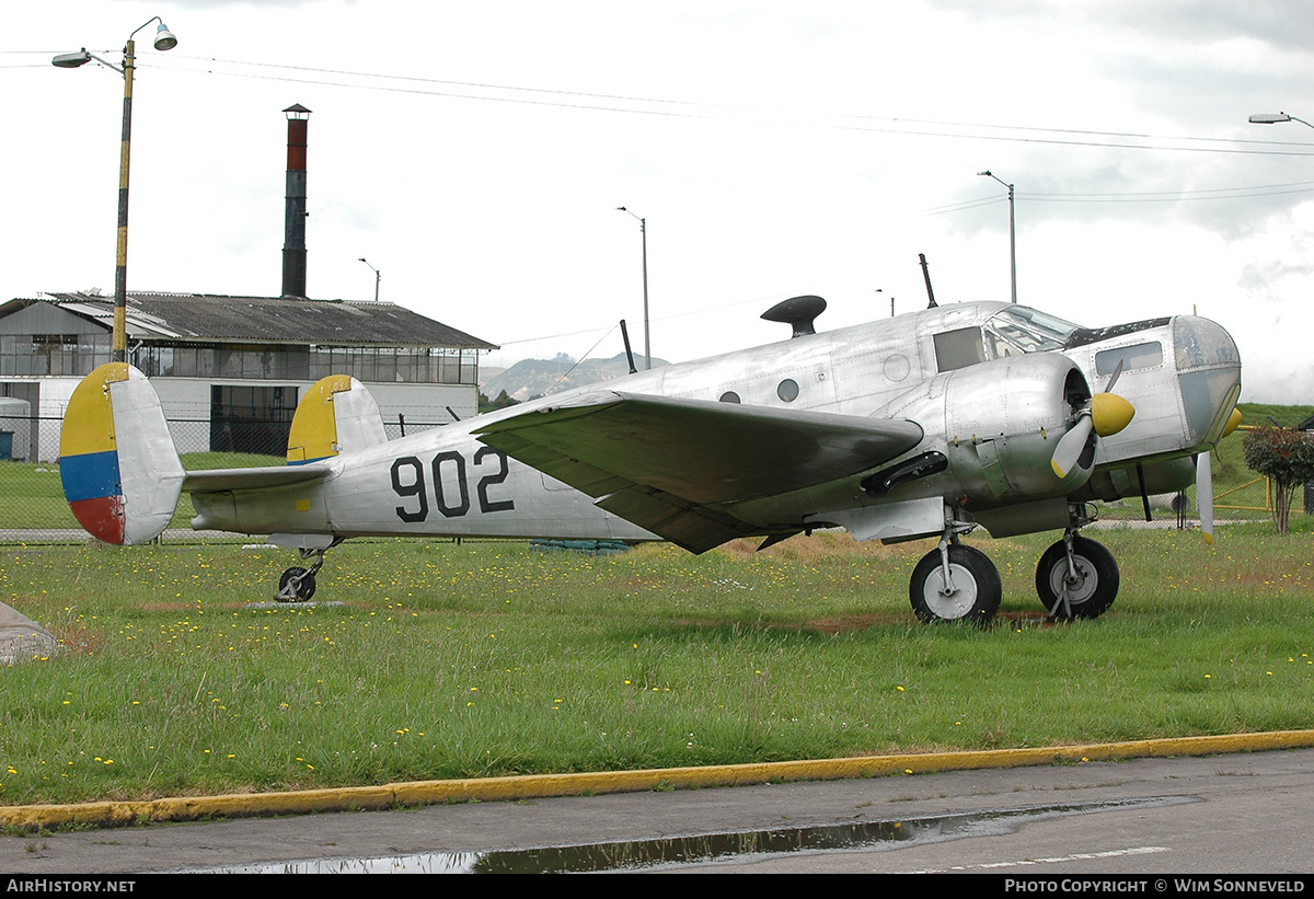 Aircraft Photo of 902 | Beech AT-11 Kansan | Colombia - Air Force | AirHistory.net #665963