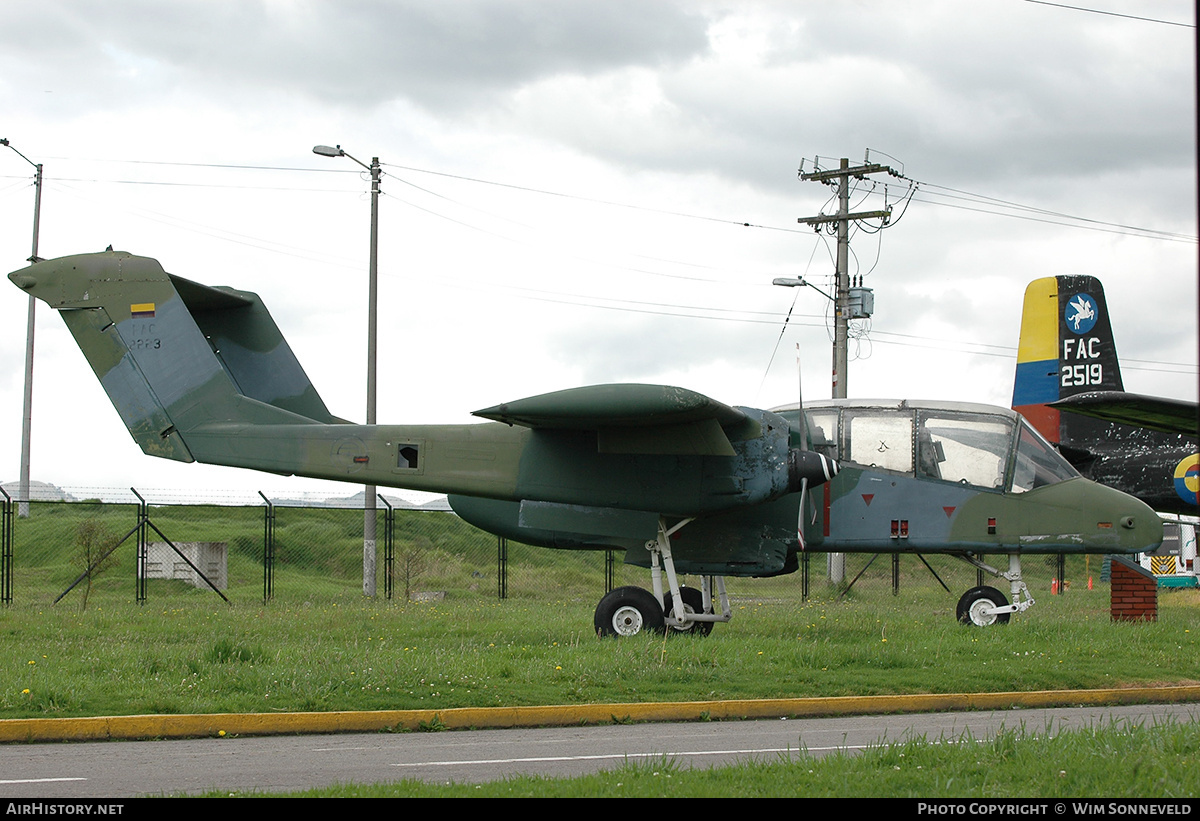 Aircraft Photo of FAC2223 | North American Rockwell OV-10A Bronco | Colombia - Air Force | AirHistory.net #665969