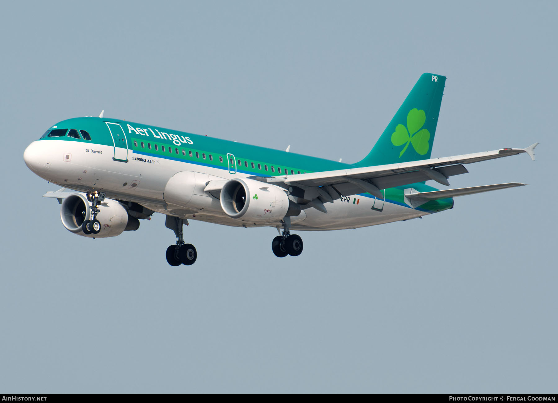 Aircraft Photo of EI-EPR | Airbus A319-111 | Aer Lingus | AirHistory.net #665971