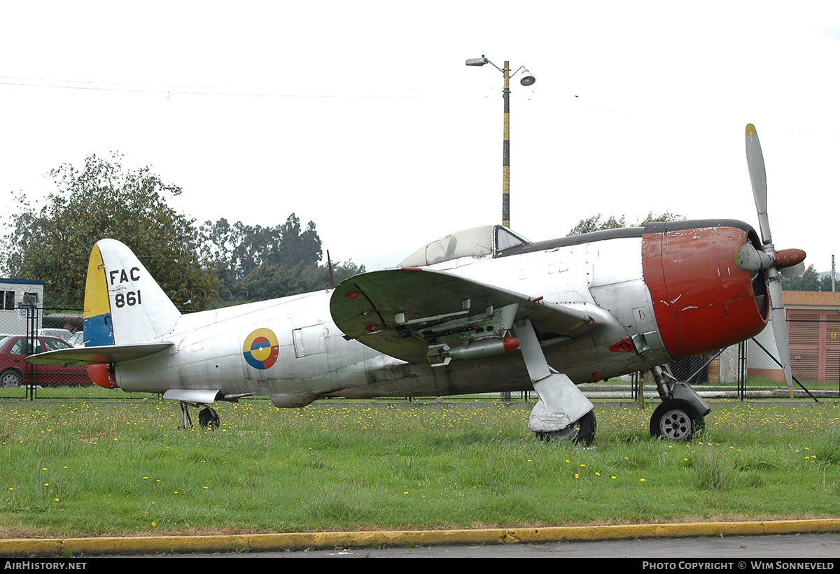 Aircraft Photo of FAC861 | Republic P-47D Thunderbolt | Colombia - Air Force | AirHistory.net #665980
