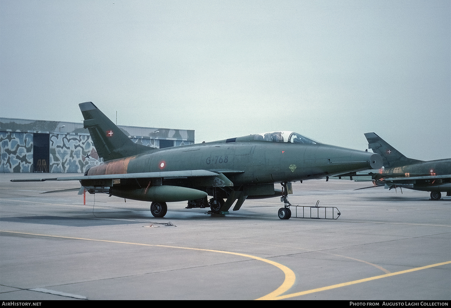 Aircraft Photo of G-768 / 55-2768 | North American F-100D Super Sabre | Denmark - Air Force | AirHistory.net #665993