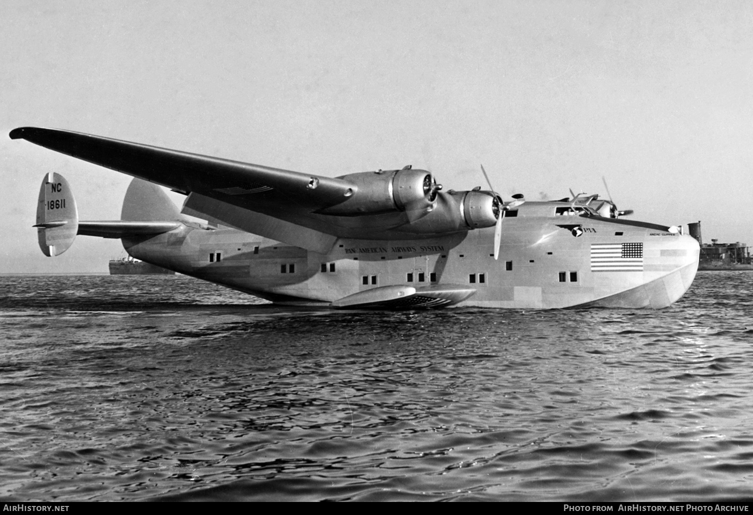 Aircraft Photo of NC18611 | Boeing 314A | Pan American Airways System - PAA | AirHistory.net #666018