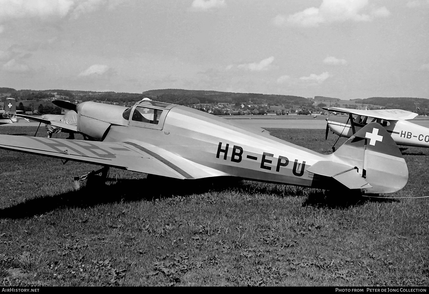 Aircraft Photo of HB-EPU | SAI KZ-II Kupé | AirHistory.net #666026