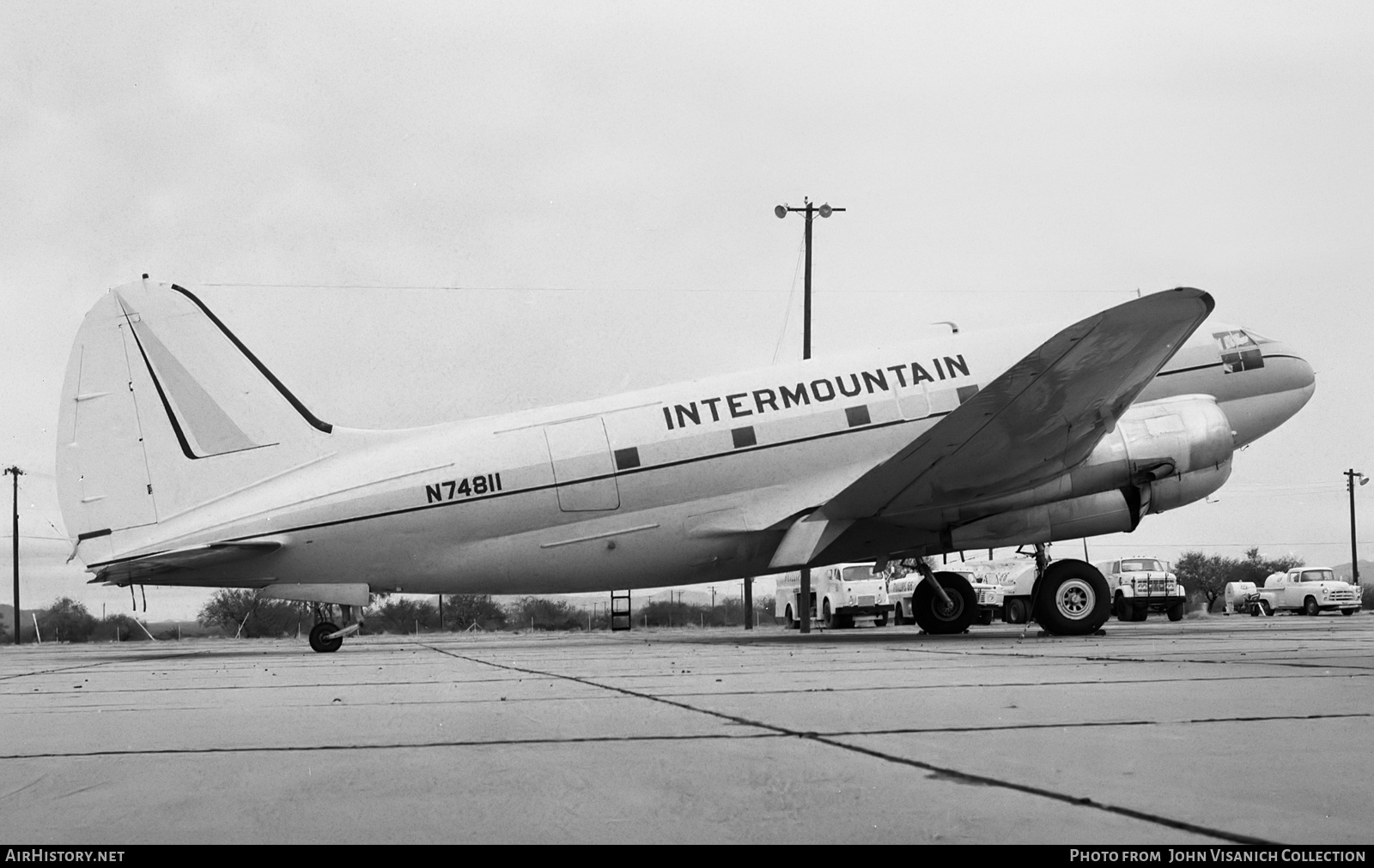 Aircraft Photo of N74811 | Curtiss C-46F Commando | Intermountain Air Services | AirHistory.net #666029