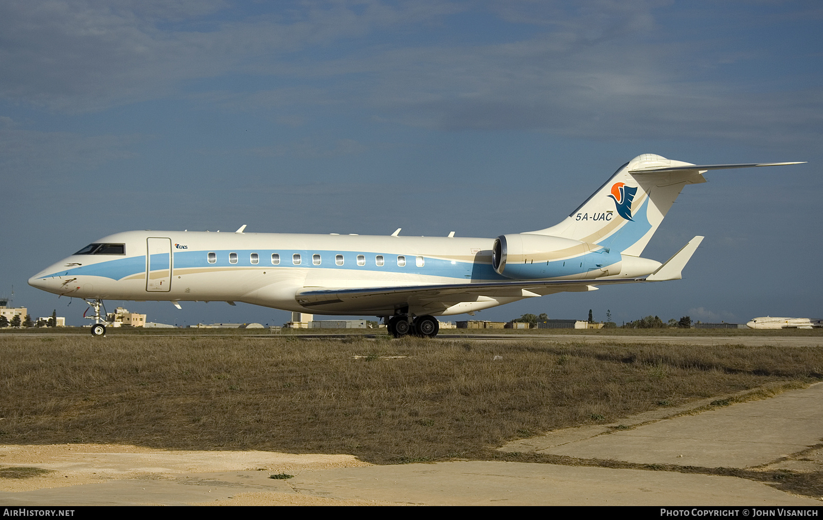 Aircraft Photo of 5A-UAC | Bombardier Global 5000 (BD-700-1A11) | EACS - Executive Authority for Air Cargo and Special Flights | AirHistory.net #666033