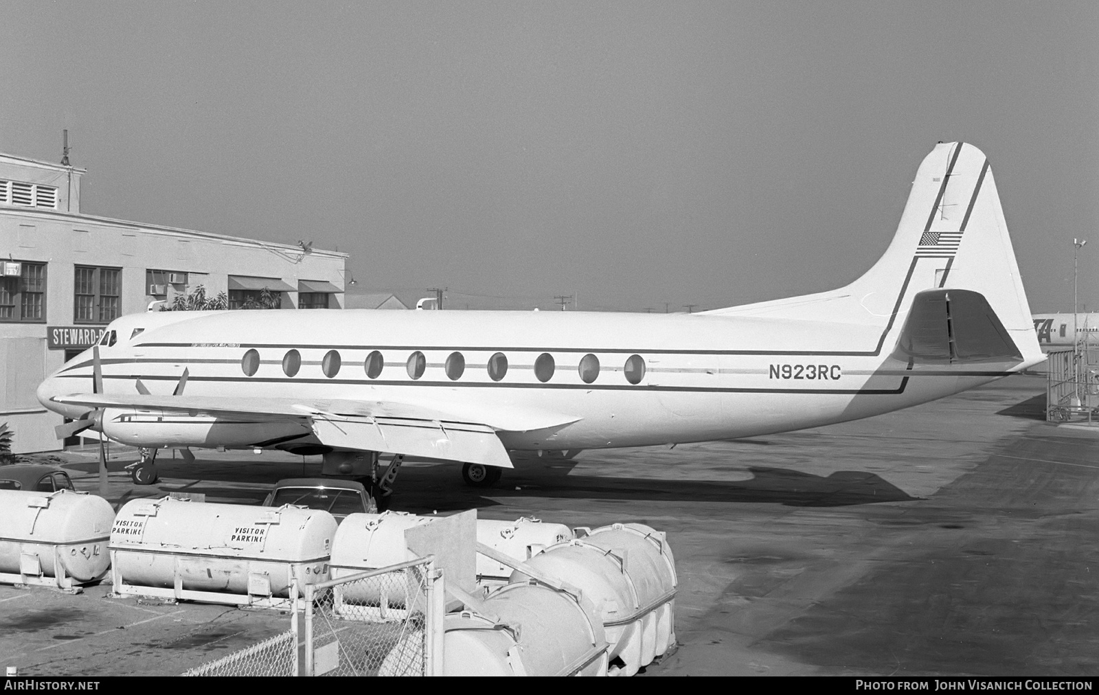 Aircraft Photo of N923RC | Vickers 835 Viscount | Ray Charles Enterprises | AirHistory.net #666039