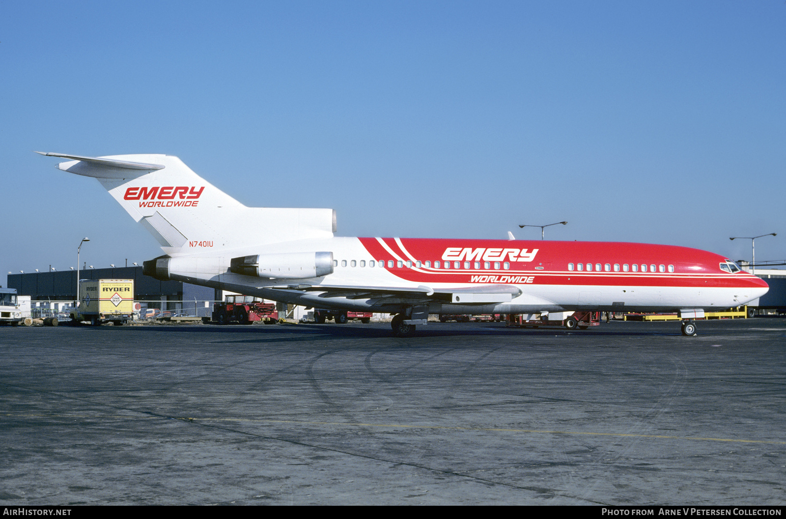 Aircraft Photo of N7401U | Boeing 727-22C | Emery Worldwide | AirHistory.net #666040