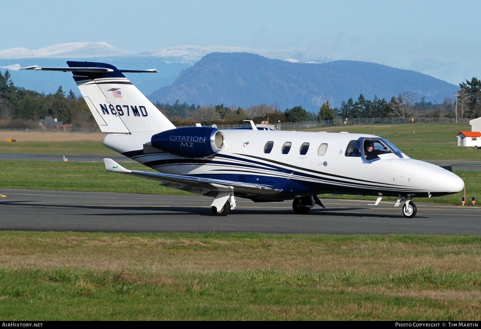 Aircraft Photo of N897MD | Cessna 525 CitationJet M2 | AirHistory.net #666043