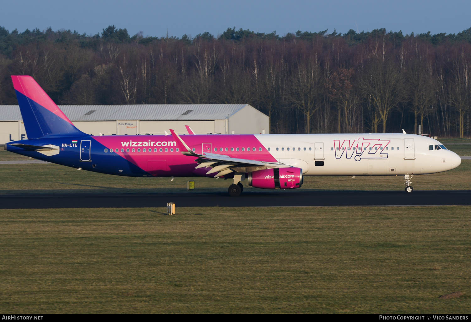 Aircraft Photo of HA-LTE | Airbus A321-231 | Wizz Air | AirHistory.net #666052