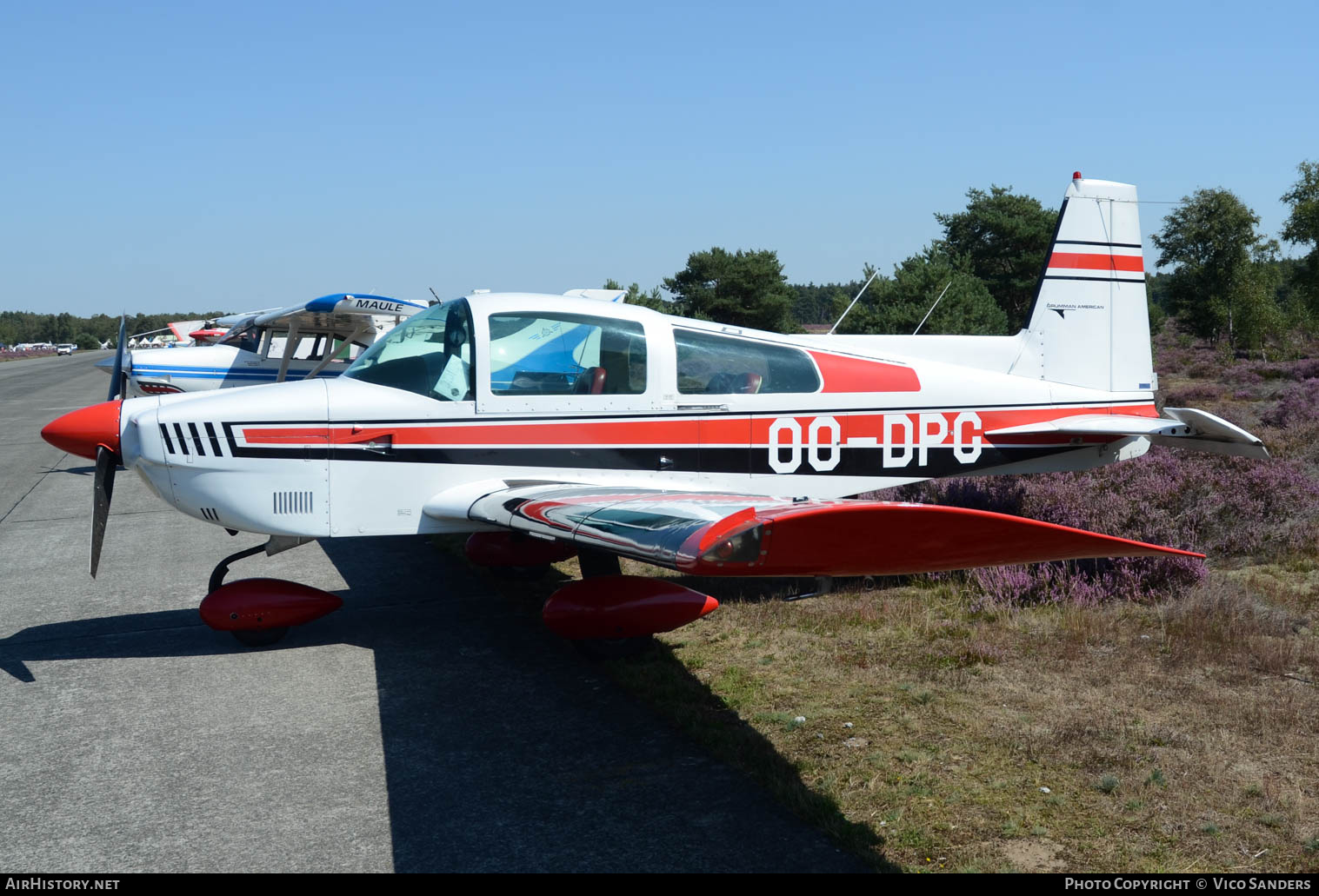 Aircraft Photo of OO-DPG | Grumman American AA-5 Traveler | AirHistory.net #666056