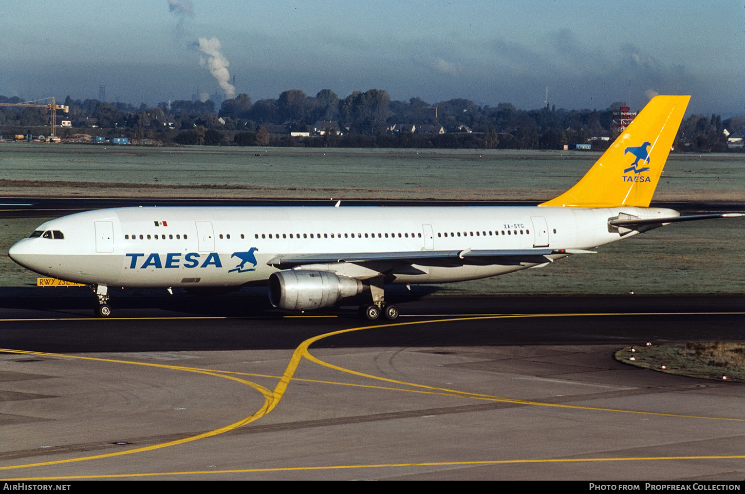 Aircraft Photo of XA-SYG | Airbus A300B4-203 | TAESA - Transportes Aéreos Ejecutivos | AirHistory.net #666089