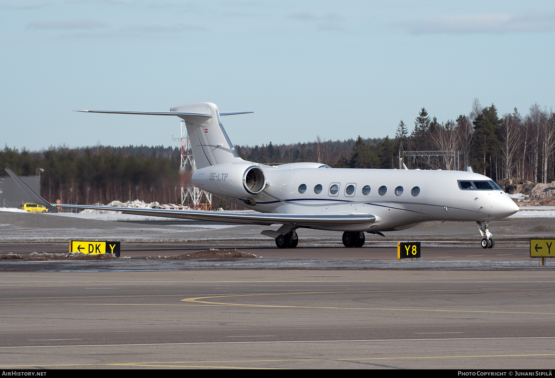 Aircraft Photo of OE-LTP | Gulfstream Aerospace G650ER (G-VI) | AirHistory.net #666105