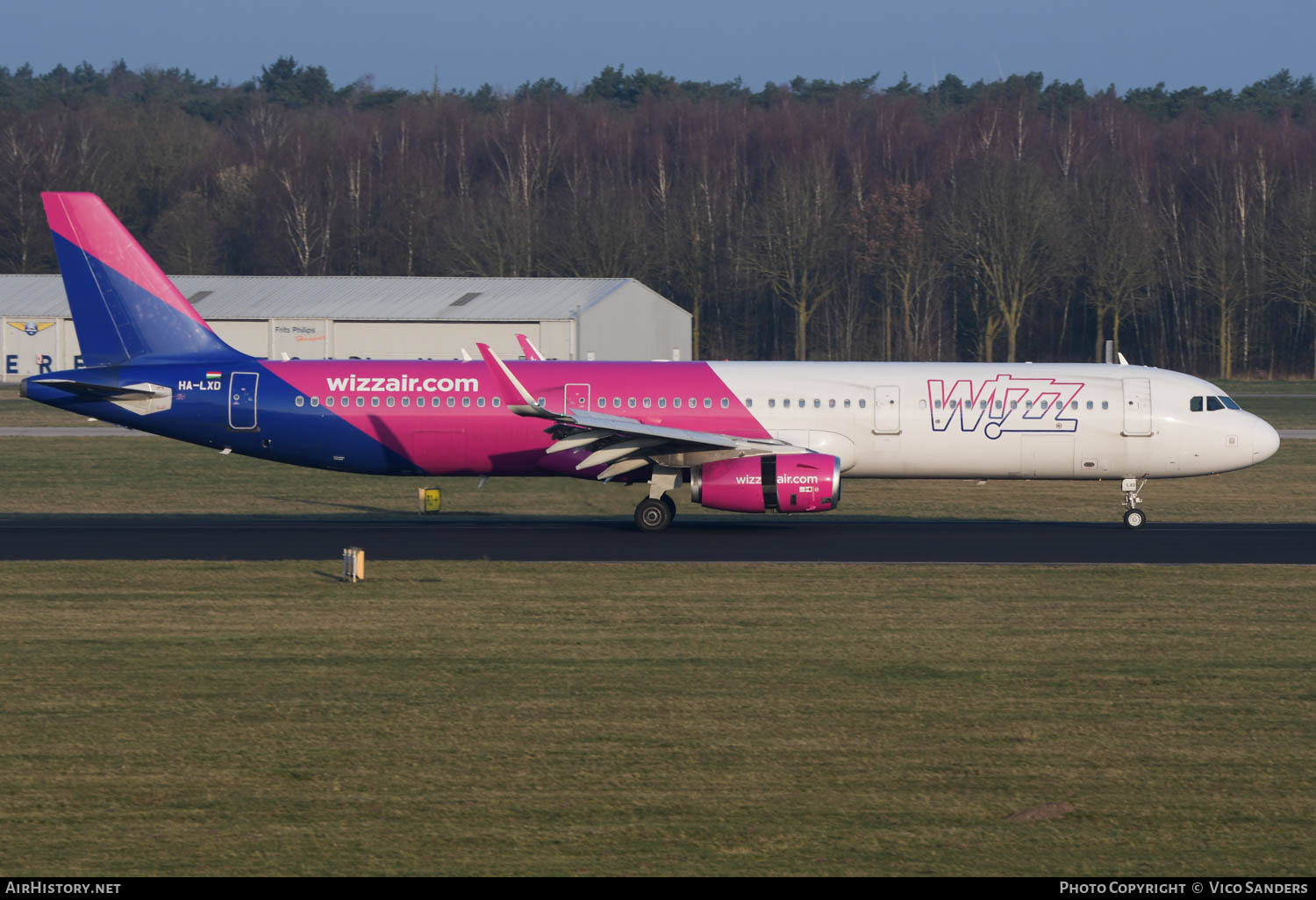 Aircraft Photo of HA-LXD | Airbus A321-231 | Wizz Air | AirHistory.net #666107